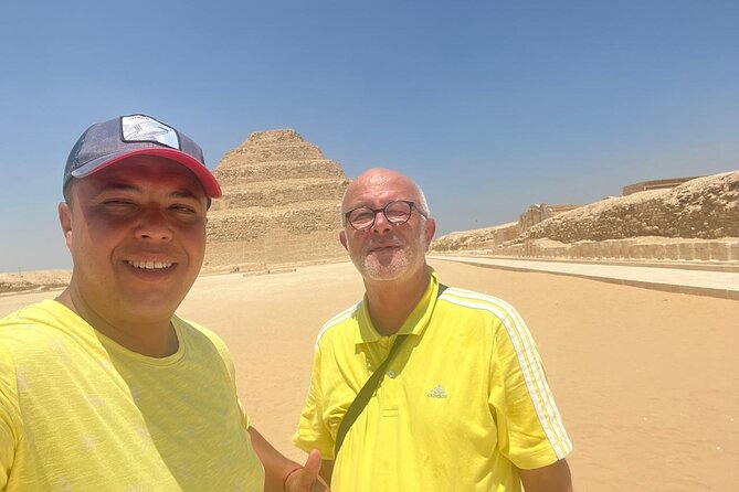 2 Days Egypt's Best Escape Tour from Hurghada to Cairo - Saqqara, the Step Pyramid, and decorated tombs