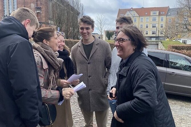 Aarhus Self guided Mystery hunt Sabotage in Danish - Following the Aarhus city-center route