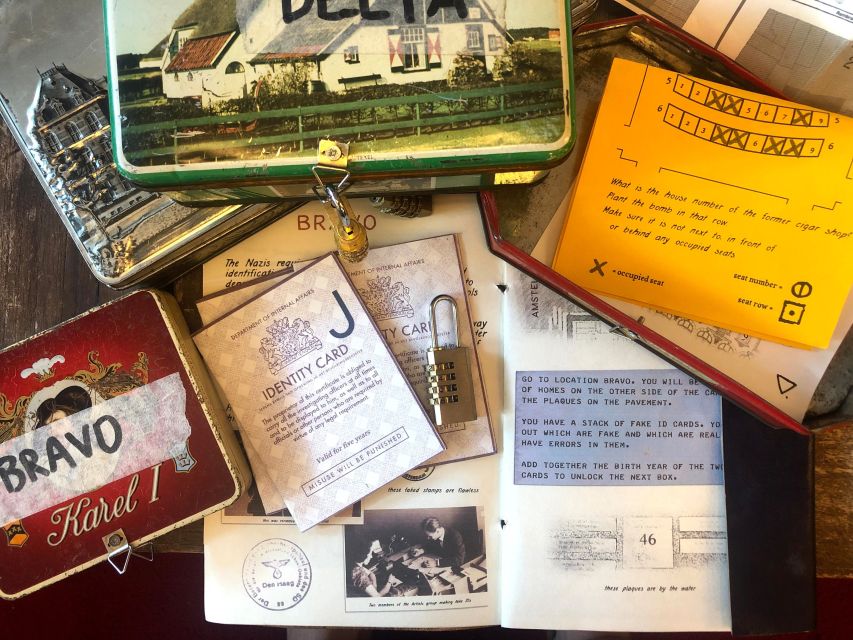 Amsterdam: "Operation 45 " Treasure Hunt Walking Tour - Following the diamond trail through the old Jewish District