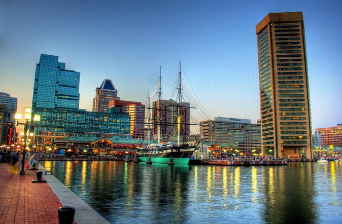 An Epic Scavenger Hunt: Baltimore Inner Harbor & Outer Sights - A game board for Baltimore’s Inner Harbor