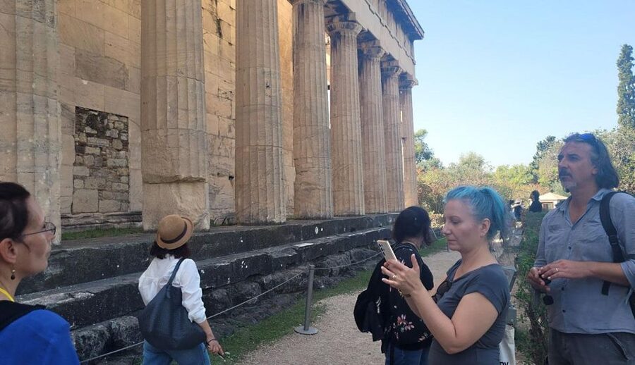 Ancient Agora: E-Ticket w/Treasure Hunt Tour on your phone - Entering With an E-Ticket Instead of Waiting