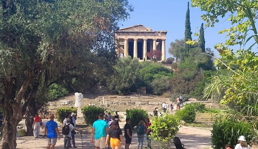Ancient Agora: E-Ticket w/Treasure Hunt Tour on your phone - Meeting Philosophers Through the App