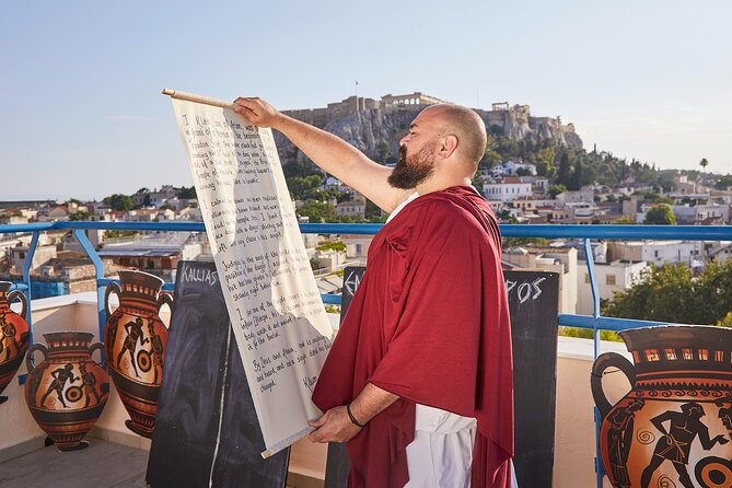 Athens: Ancient Greek Theatre Murder Mystery Experience - Ancient Greek life in comic form