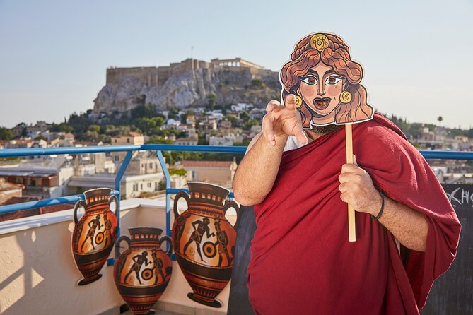 Athens: Ancient Greek Theatre Murder Mystery Experience - Rooftop views and the best time to go