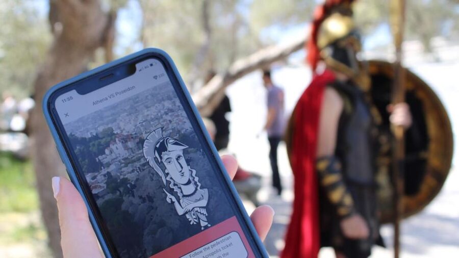 Athens: Percy Family Treasure Hunt & Tour - The Tower of the Winds and the finish at Lysicrates