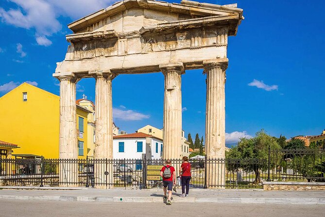 Athens Urban Treasure Hunt w Food Stop - Hadrian’s Library and the ancient center
