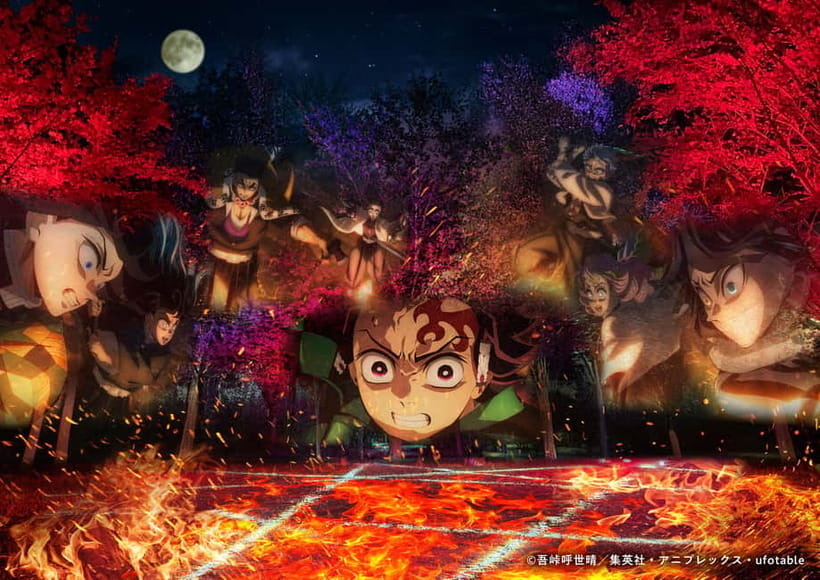 Awaji: Demon Slayer Nijigen no Mori Puzzle Walk & Projection - Key points at a glance