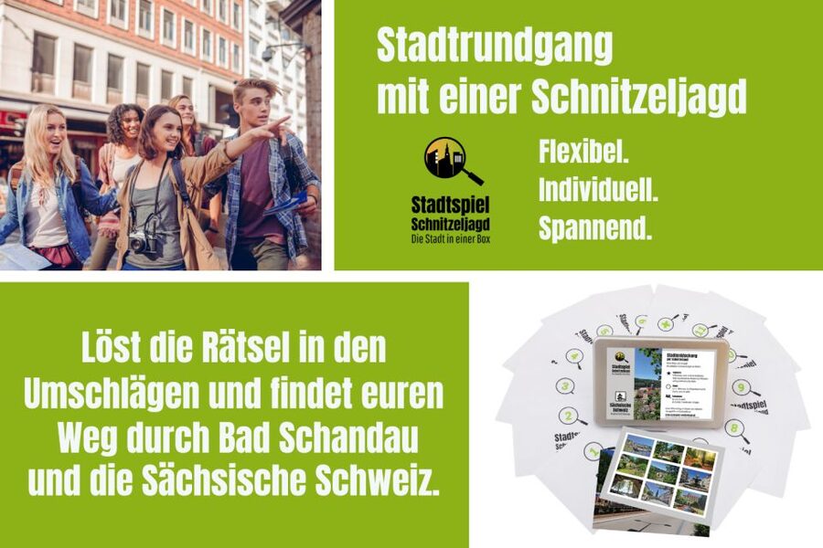 Bad Schandau: Scavenger Hunt through Saxon Switzerland - A puzzle route through Bad Schandau