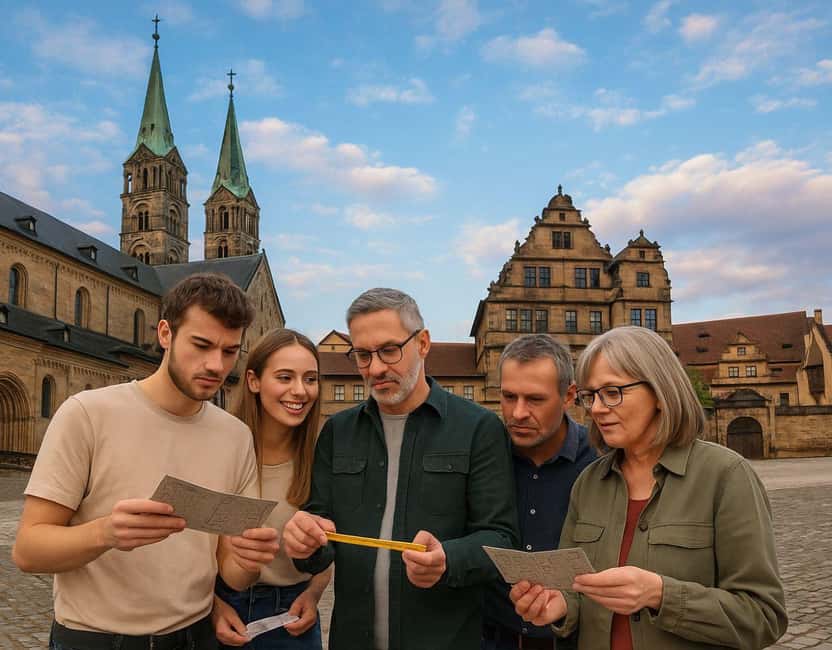 Bamberg: Outdoor Escape Game with a Puzzle Backpack - Choosing the right group size