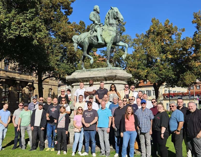 Bamberg: Outdoor Escape Game with a Puzzle Backpack - Meeting the game team in Herzog-Max-Strasse