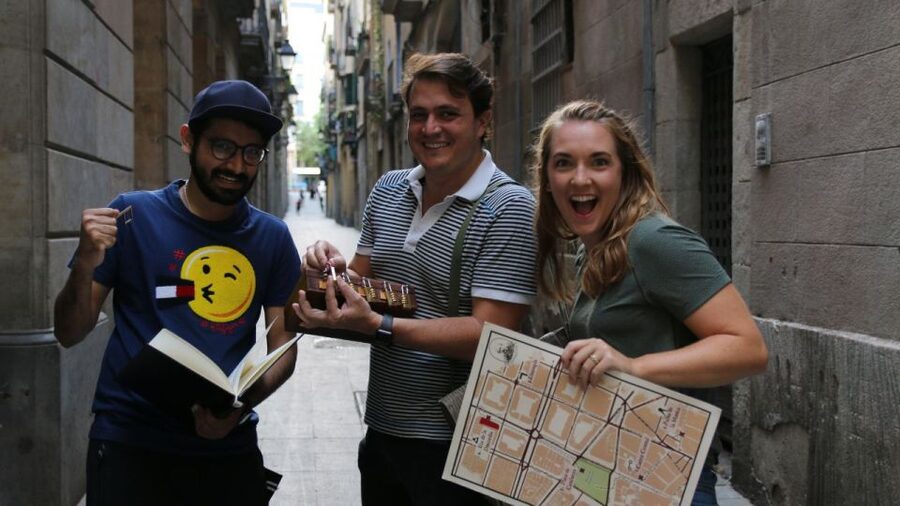Barcelona: "The Secret of Cerdà" Treasure Hunt Walking Tour - Starting near Plaça Urquinaona with a backpack of clues
