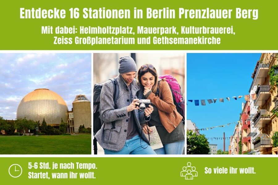 Berlin Prenzlauer Berg: Scavenger Hunt Self-Guided Tour - How much walking and time should you allow?