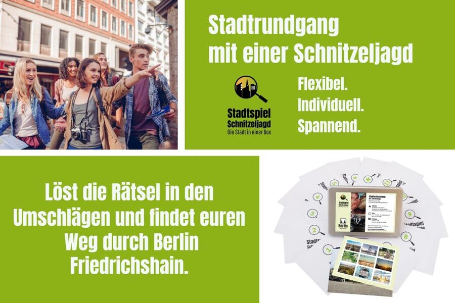 Berlin: Scavenger Hunt through Friedrichshain - Key points at a glance