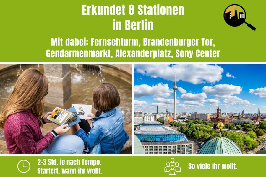Berlin: Self-Guided Family and School Class Scavenger Hunt - Alexanderplatz and the World Clock