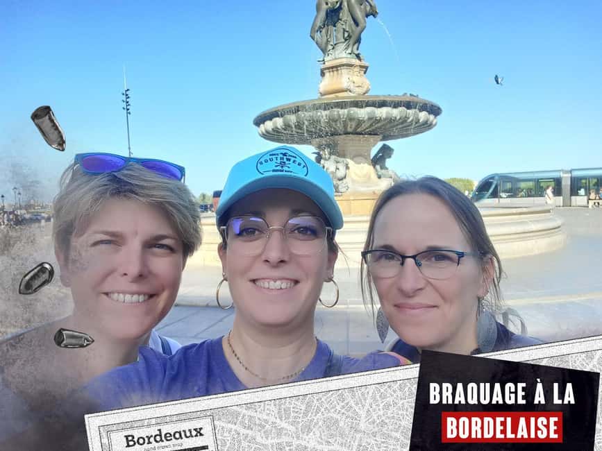Bordeaux: Outdoor Escape Game - Braquage à la bordelaise - Following clues through central Bordeaux