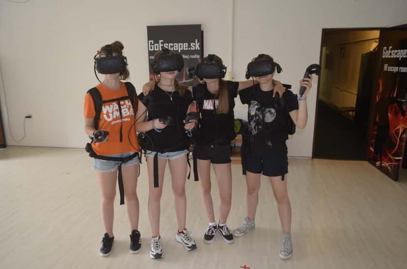 Bratislava: virtual reality escape room - Why shared VR works better for a team