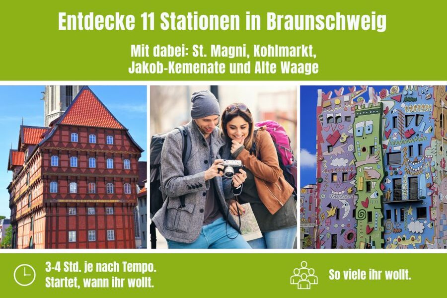 Braunschweig: Scavenger Hunt Self-Guided Walking Tour - A city tour built around eleven envelopes