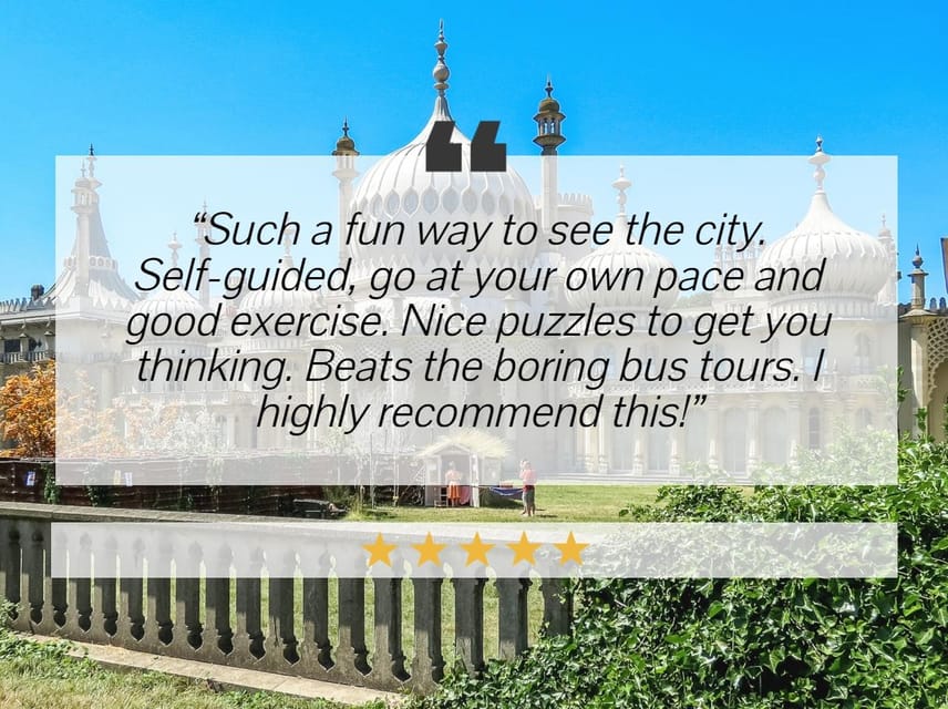 Brighton: City Walking Tour & Exploration Game - Who will enjoy this Brighton quest?