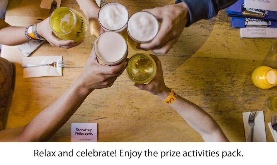 Bristol: Fun Puzzle Treasure Hunt to a Pub! + Team Racing! - Starting at St Peters Church in Castle Park