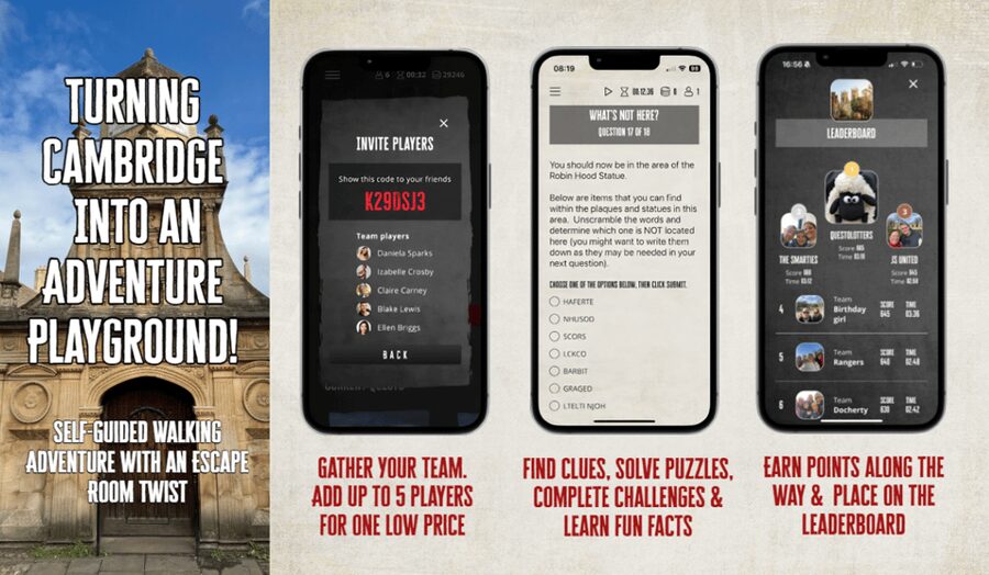 Cambridge: City Walking Tour & Exploration Game - Famous colleges, cobbled streets, and a city view