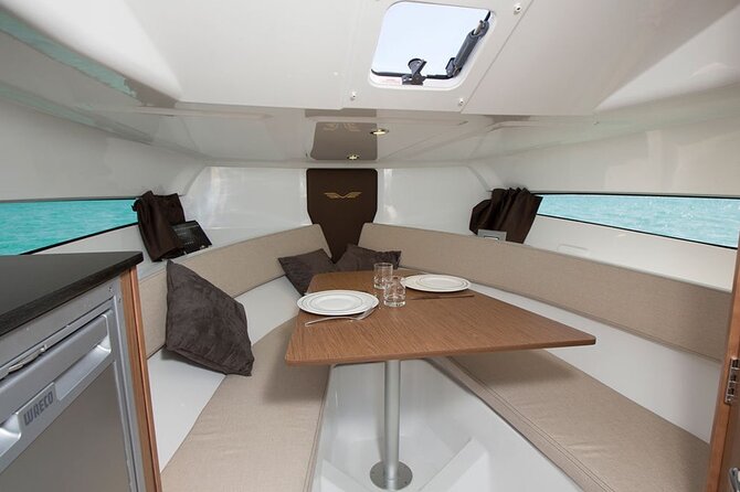 Cannes Boat Rental with Skipper – Lérins Island Escape Tour - The real cost for a group of eight
