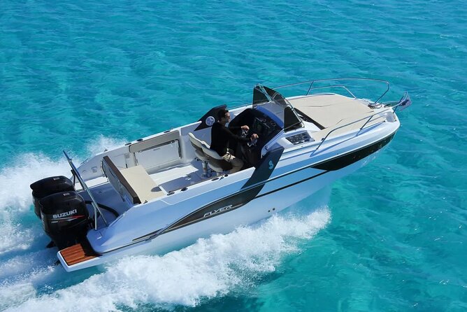 Cannes Boat Rental with Skipper – Lérins Island Escape Tour - Clear water at the Lérins Islands
