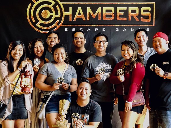 Chambers Escape Games: Live-Action Escape Room (THE TEMPLE) - A strong choice for families and first-time players