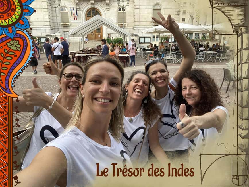 Chambéry: Outdoor Escape Game - Les Indes' Treasure - Following Les Indes’ Treasure through Chambéry