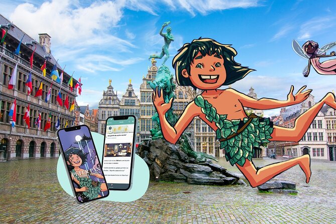 Children's escape game in the city of Antwerp - Peter Pan - The App Is Useful, but Plan for Battery Trouble