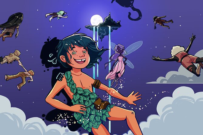 Children's escape game in the city of Strasbourg - Peter Pan - Peter Pan arrives at Pont du Faisan