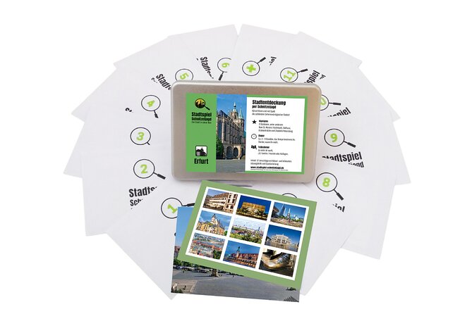 City game scavenger hunt Erfurt - independent city tour I discovery tour - How the three-hour format works