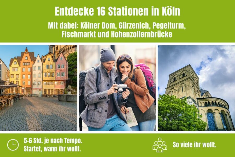 Cologne: Scavenger Hunt Self-Guided Tour - Heumarkt and Great St. Martin