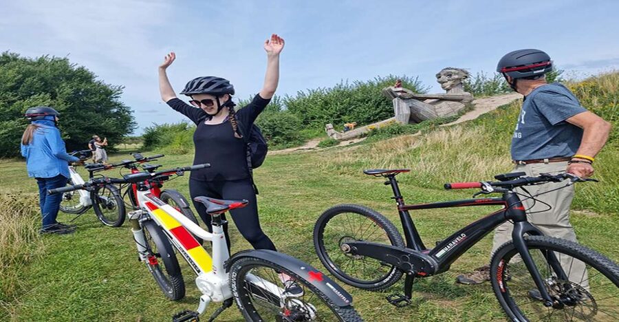 Copenhagen: Private Forgotten Giants E-Bike Treasure Hunt - How the private format affects the ride