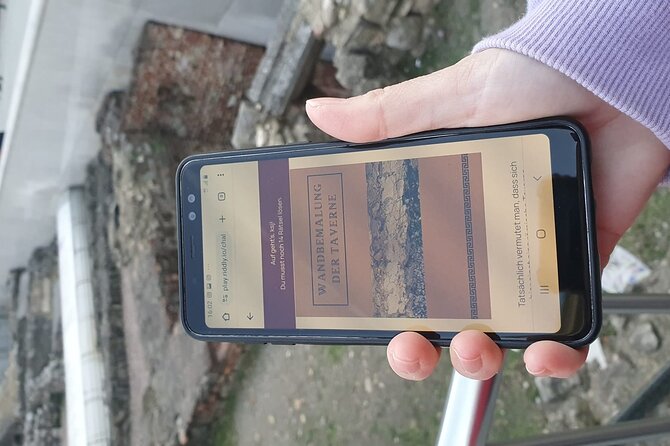 Digital puzzle tour with Marcus Aurelius' order - What the route feels like on the street