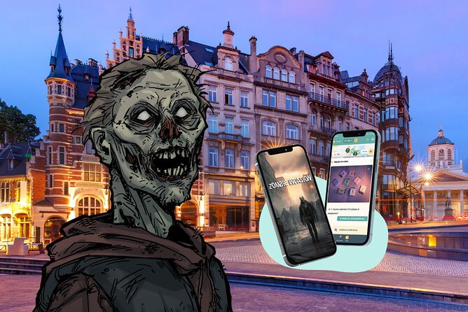 Discover Brussels while escaping the zombies! Escape game - Who will enjoy this most