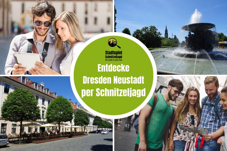 Dresden Neustadt: Scavenger Hunt Self Guided Tour - Starting at Albertsplatz and entering inner Neustadt