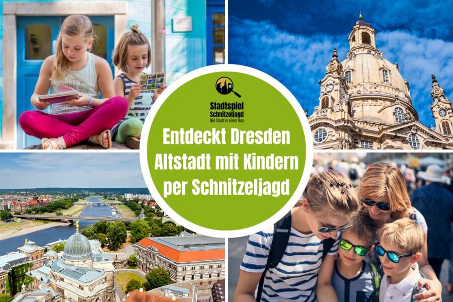 Dresden: Old Town Scavenger Hunt for Children - The New Jewish Synagogue and the Frauenkirche