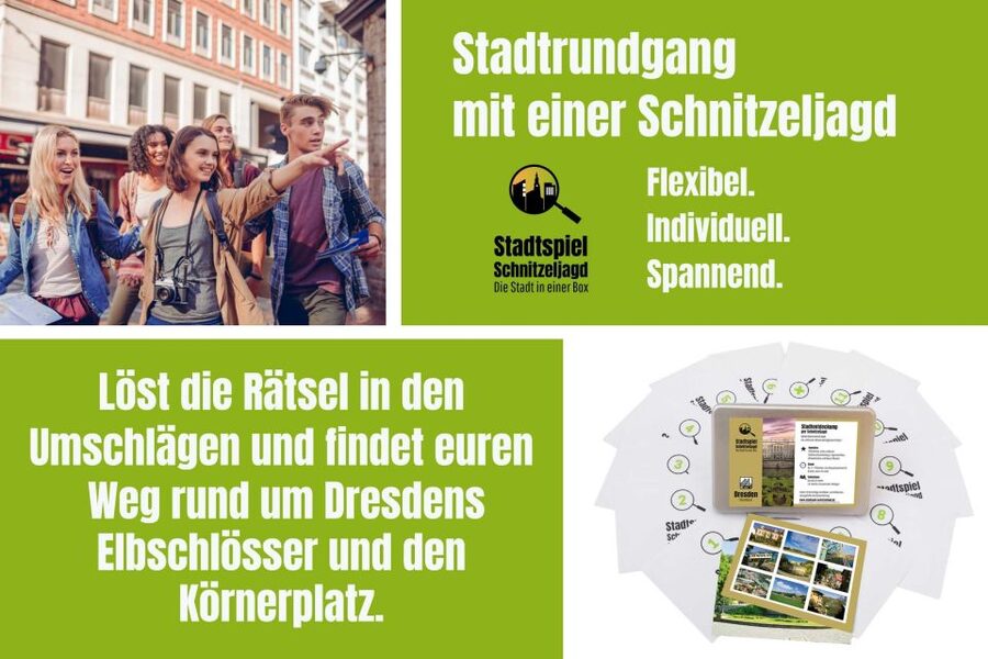 Dresden: Scavenger Hunt to Elbe River & Castles - How the envelope system works