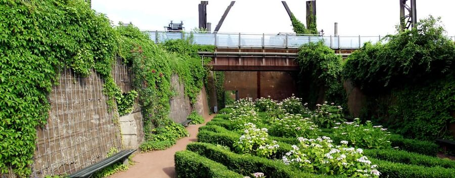 Duisburg Landscape Park GPS treasure hunt in old ironworks - How the two-hour route works