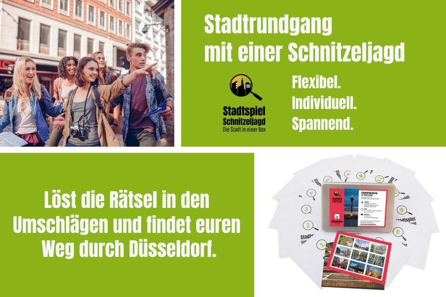 Düsseldorf: Scavenger Hunt Self-Guided Tour - Key points at a glance