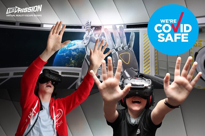 Entermission Sydney 60min Virtual Reality Escape Rooms - Key points at a glance