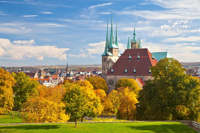 Erfurt Scavenger Hunt and Highlights Self Guided Audio Tour - The inhabited Krämerbrücke