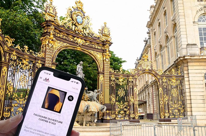 Escape Game Outdoor Theme Team Heist in Nancy - Using the app without losing a clue