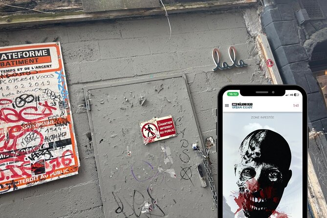 Escape game The Walking Dead in Paris - Meeting Daryl, Maggie, and Rick through the app