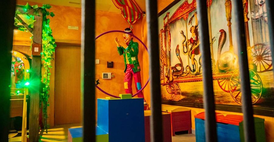Escape room "The gratest show on earth" at Holidayworld - A 1950s Circus With a Very Bad Dressing Room