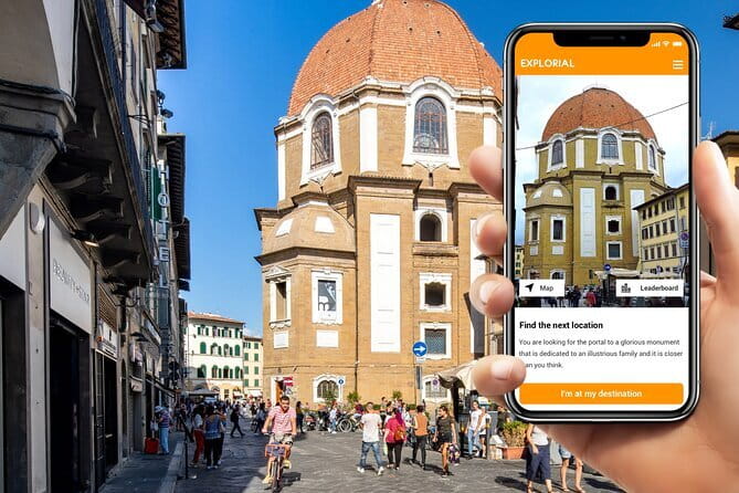 Florence Scavenger Hunt and Highlights Self-Guided Tour - Using the app without losing the city