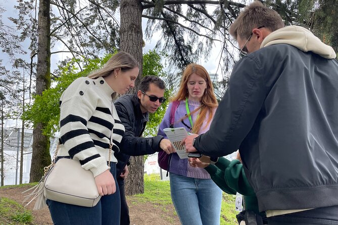 Foxtrail Scavenger Hunt - Amphibious Trail Vancouver - How the puzzle system works