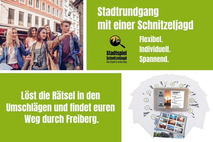 Freiberg: Scavenger Hunt Self-Guided Walking Tour - Key points at a glance