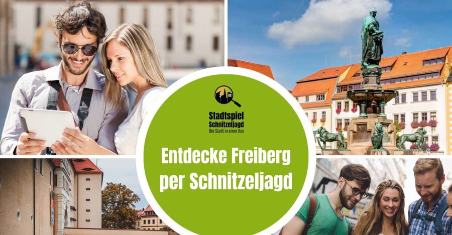 Freiberg: Scavenger Hunt Self-Guided Walking Tour - Freiberg sightseeing with a puzzle in your hand