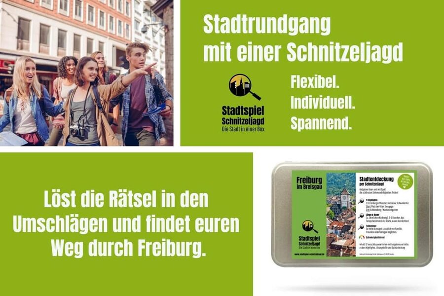 Freiburg im Breisgau: Scavenger Hunt Self-Guided Tour - A city walk with a purpose